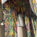 Donajo Modest Skirted Crop Leggings Colorful Abstract size small tennis golf Pink Photo 3