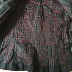 Black Paisley Kimono Style Jacket Photo 3