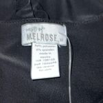 West of Melrose NWT High Sleek Black Neck Bodysuit. Size Medium MRP $25 Photo 3
