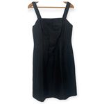 Isaac Mizrahi | 8 | VINTAGE 90's Minimalist Sleeveless Matte Satin Mini Dress Photo 1