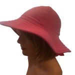 Hanna Andersson Reversible Floppy Sun Hat Pink/Heart Colorful Print Size M Pink Photo 10