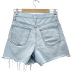 Madewell The Momjean Short in Fitzgerald Wash Light Wash Cutoff Women’s Size 24 Photo 5