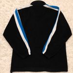 NFL Panthers Striped Quarter Zip Fleece Pullover M Photo 1
