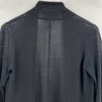 White + Warren 100% Cashmere Sweater Women's Size Small Black Cardigan Classy Photo 6