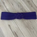 Vintage purple knotted belt Photo 1