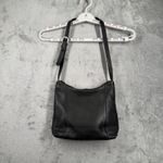 Nine West  Black Shoulder Bag Crossbody Boho Indie Sleek Goth Minimalist Coquette Photo 1