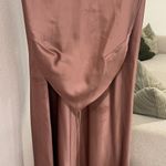 Dessy Collection by Vivian Diamond Dessy DIAMOND HALTER BIAS MAXI SLIP DRESS Photo 7