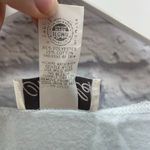 Vintage Nicole Nightgown Long Sleeve Satin Shiny Blue Size L Floral Lace Union Size L Photo 5