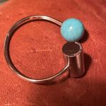 Michael Kors  Silver and Turquoise Bracelet Photo 8