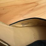 Gianni Bini  Black Suede Heels with Gold Accents Photo 2