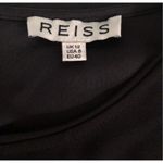 Reiss  Grace Black Button-Detail Blouse size 8/40 excellent condition Photo 1