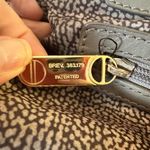 Bourbonese Pebble Nylon Top Handle Tote Brown Photo 5