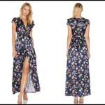 Tularosa Sid Wrap Floral maxi Dress in Armada XS Photo 1