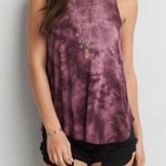 American Eagle AEO Soft & Sexy Purple Tie Dye Tank Top XS Photo 0