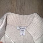 Athleta  Spirit Magnolia White Wool & Cashmere Wrap Sweater - Size XS Photo 2