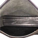 Coach VINTAGE COURT Black Glove Tanned Leather Turn Lock Crossbody Bag 9807 Photo 8