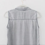 Workshop Republic Clothing Sleeveless Shirt Dress Photo 6