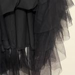 SheIn  Curve Black Tiered Tulle Midi Dress Women's 1XL Sleeveless Party Formal Photo 5