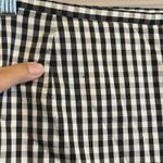 Karen Kane  Vintage Mini Silk Skirt Black White 16 Photo 3