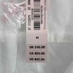 Victoria's Secret Victoria’s Secret White Cotton Button-up Sleep Shirt NWT Size Medium Photo 4