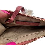 Michael Kors Jet Set Small Pebbled Leather Wristlet Card Coin Case Rose Gold Photo 4