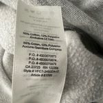 Wilfred  Free Gray Green Pink Floral Embroidered Crew Neck Sweatshirt size M Photo 3