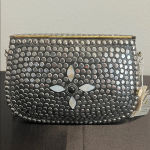 Antik Kraft  | Metal Mosaic Floral Purse w/ Crossbody Photo 7