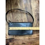 Esprit Women's Black Patent Leather Shoulder Bag Y2K 90s 2000s purse Photo 6