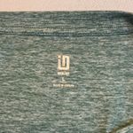 Ideology Activewear Top Women's L Green Heather V Neck Short Sleeve Workout # Photo 3