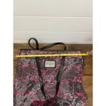 Betseyville Sequin Tote Bag Pink Gray Floral Lightning Bolt Purse Handbag Photo 6