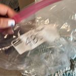 Ariat Blue White Grey Geometric Popover Dress Long Sleeve Western 1/2 Button Flu Photo 8