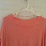 Free People NWT  CORAL OFF SHOULDER SWEATER. M Photo 5