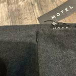 Motel Rocks  Charcoal Mini Skirt Size Large Photo 2