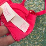 Victoria's Secret Vintage Y2K Victoria’s Secret hot pink diamanté unlined demi bra, size 34D Photo 4