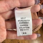 Lelis Dress Women XS Copper Brown Shirt Dress Long Sleeve Fall Casual Minimal Photo 6