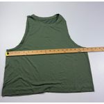 By Avocado‎ Cropped Tank Top Sleeveless Athletic Olive Green Activewear Size L Photo 1