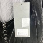 The Kooples  crown velvet peplum top long sleeve size 2 nwt Photo 4