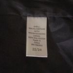 AVENUE faux leather zip up moto jacket 3 zipper pockets size 22/24 Black Photo 5