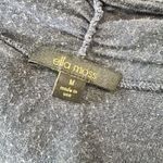 Ella Moss  Drape Front Layered Tank Top Shirt Size Medium Blue Heathered Grey Photo 8