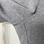 New York & Co. NWOT women’s soft gray stretch purple stitch leggings large Photo 1