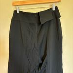 Michelle Mason  Women's Size‎ 6 Drape Black Dress Pants Trousers Photo 1