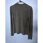 Shinestar Turtleneck Women's Size Medium Contouring Long Sleeve Cozy Grey Modest Photo 1