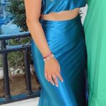 Blue Top and Skirt Set Size M Photo 0