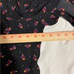 The Pioneer Woman Floral Ruffle Sleeve Blouse – Size M Black Size M Photo 3