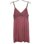 Soma Pink Lacy Nightie Lingerie Nightgown Size Large Valentine's Day Fairycore Photo 1