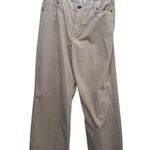 CAbi #4830 Women's Beige Asher Corduroy Wide Leg Pants Size 10 Photo 3