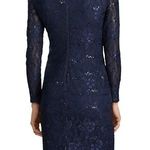 CHAPS Sequins Lace Sheath Dress Photo 2