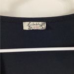 Free People  Black Long Sleeve Bodysuit Photo 3