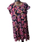 Simply Southern  Floral And Butterfly Flowy Dress Size Medium Photo 1