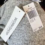 Workshop Republic Clothing WORKSHOP Republic Size S Heather Grey Pearl Soft Knit Top Athleisure Casual Photo 8